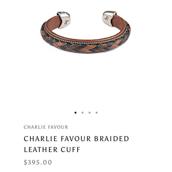 Charlie Favour | eBay Peyote Bird Charlie Favour Braided Leather Cuff Bracelet